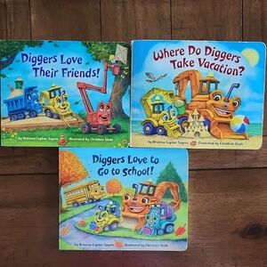 Where Do Diggers - Brianna Caplan Sayres - Set Of 3
